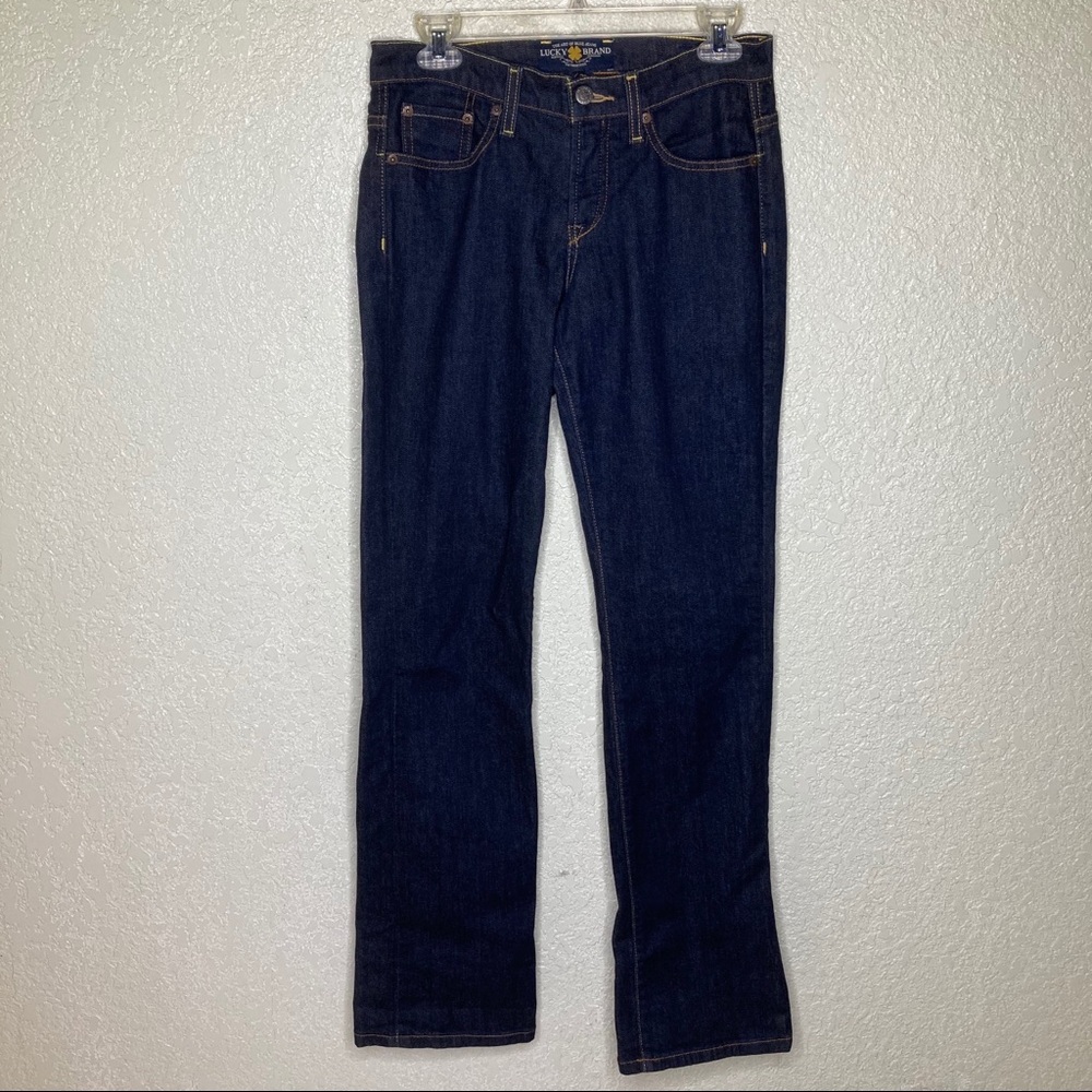 Lucky Brand Jeans Easy Rider Size 4 Dark Wash